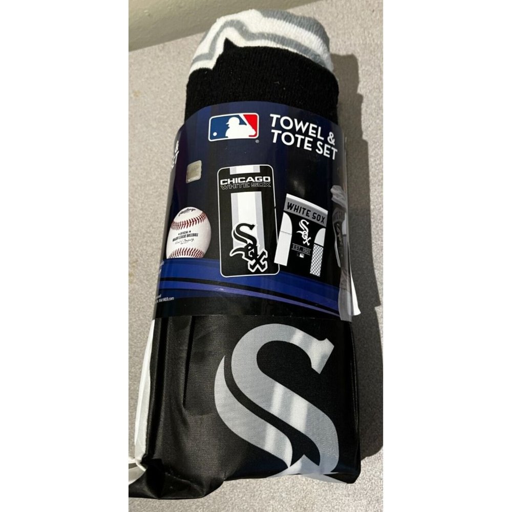 Chicago White Sox towel & tote set new 2016 mlb baseball new nwt